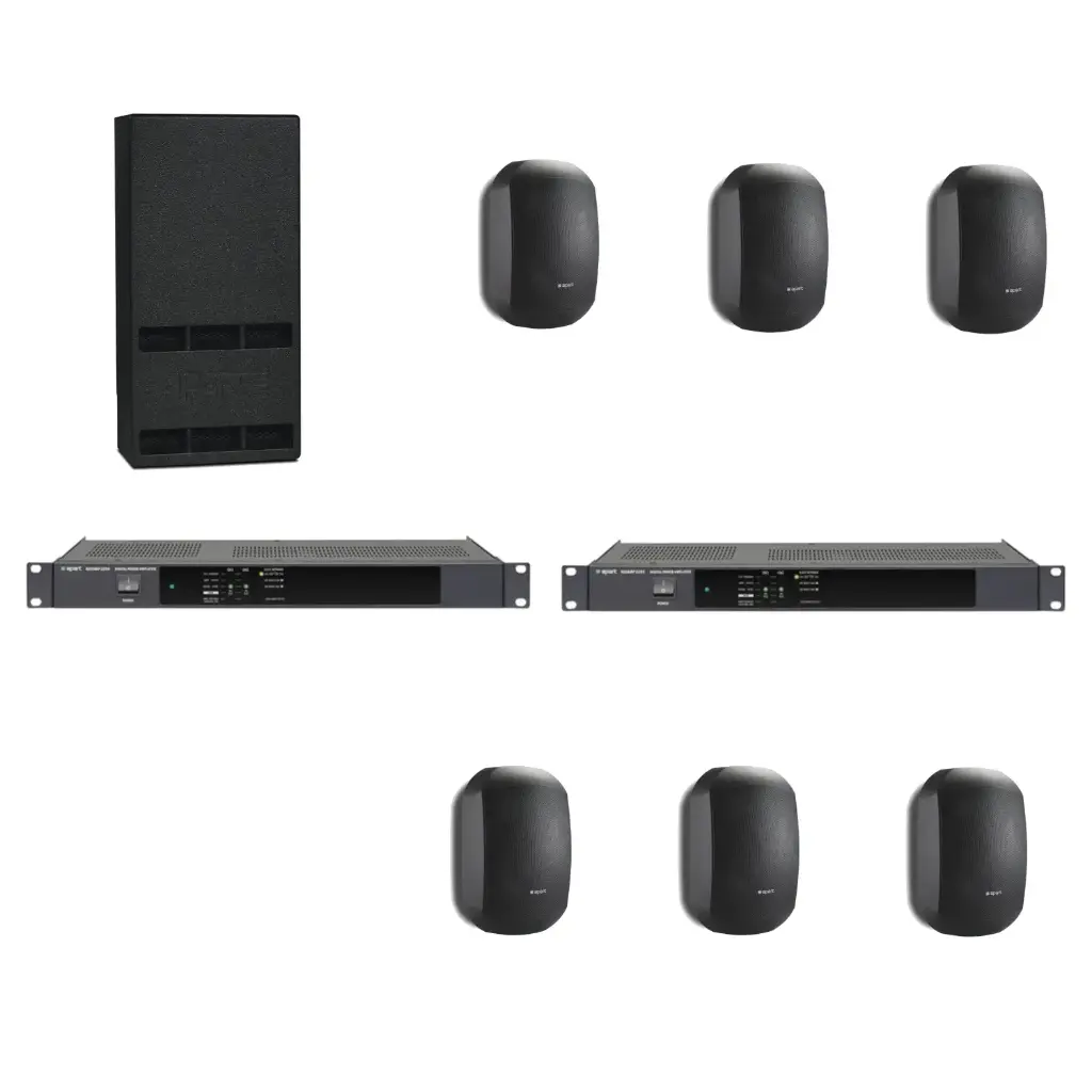 Biamp LOUNGESET-BL