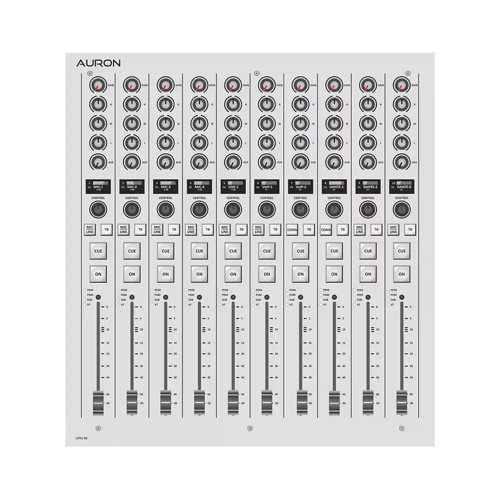 D&R AURON 10 Channel fader unit