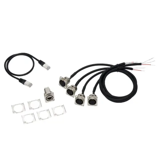 MA 4port node kabel set via XLR5