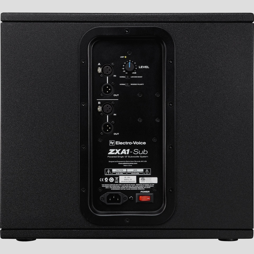 Electro-Voice ZXA1-Sub パワードサブウーファー Electro Voice ZXA1-SUB | Niehoff.nl