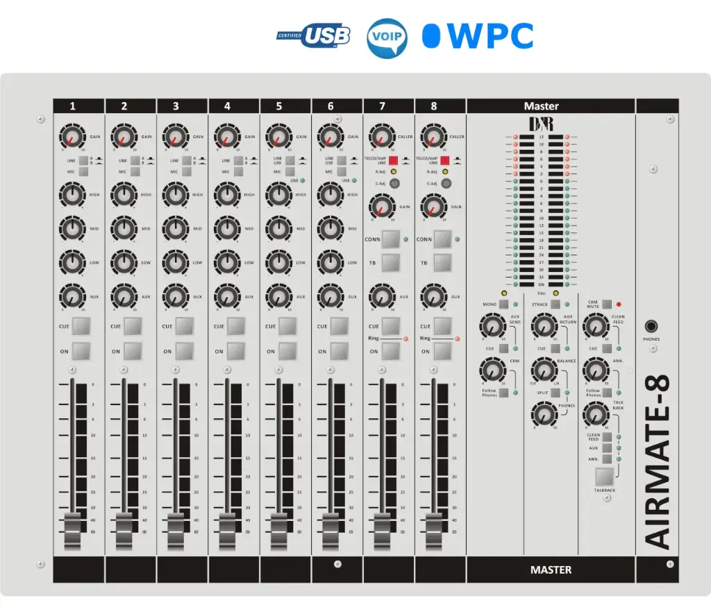 D&R AIRMATE-8-USB-VB