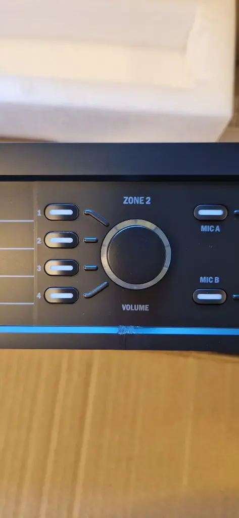 Biamp PREZONE2 licht beschadigd (B-stock)