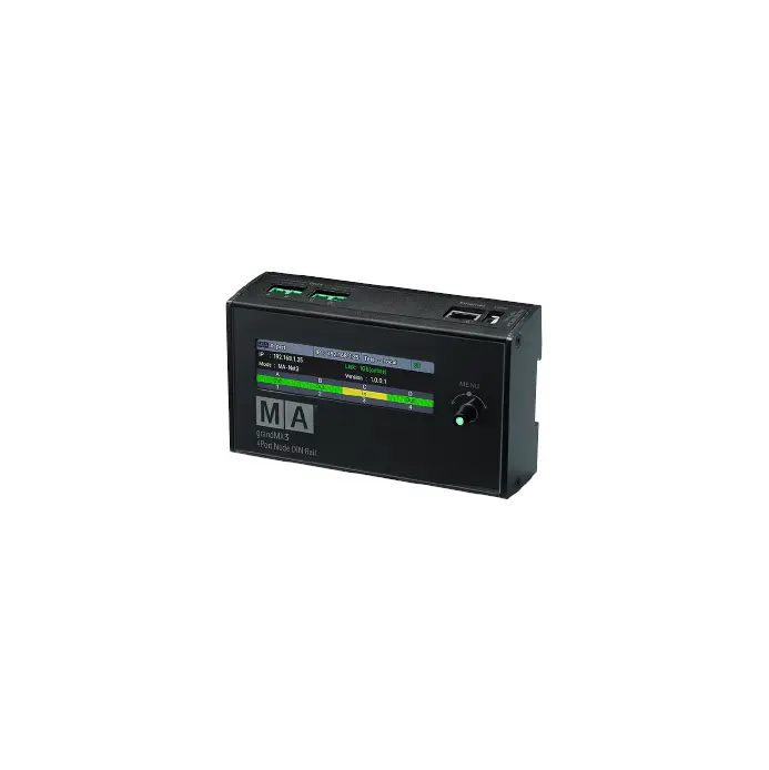 MA grandMA3 4port node DIN-RAIL