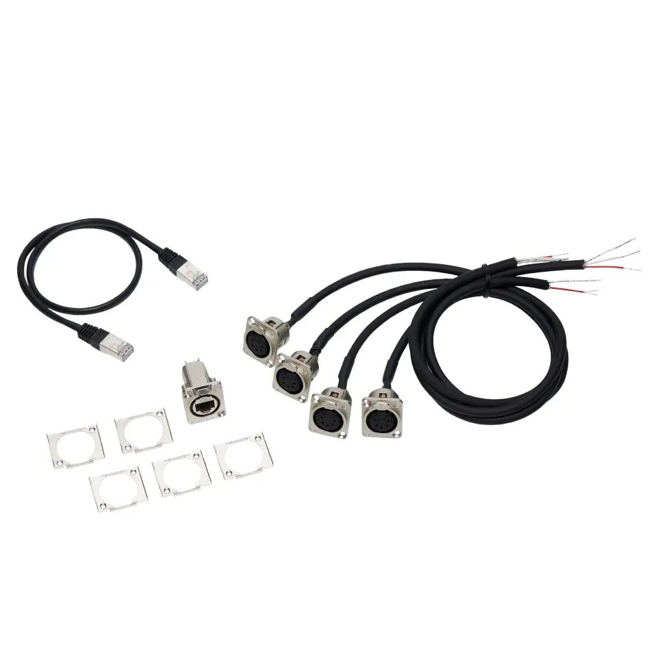 MA 4port node kabel set via XLR5