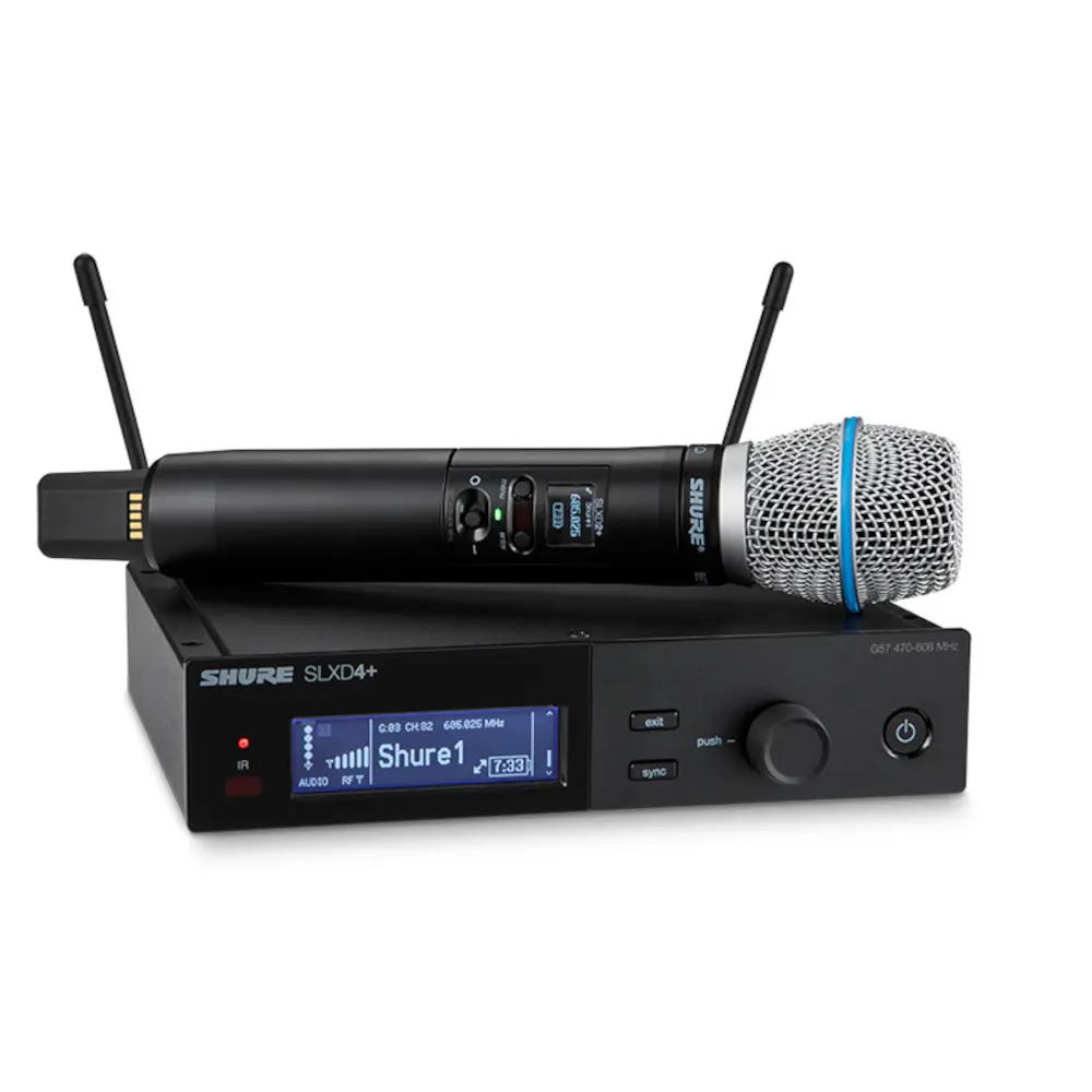 Shure SLXD24+/B87A K55