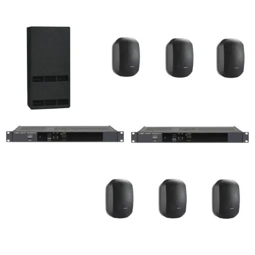 Biamp LOUNGESET-BL