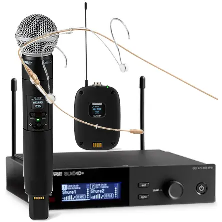Shure SLXD124D+/DH5T K55